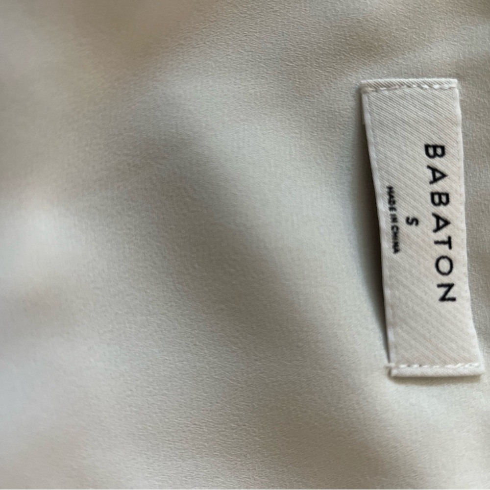 Babaton from Aritizia size S Elegant White Sleeveless Top - Picture 14 of 15